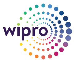 Wipro logo.