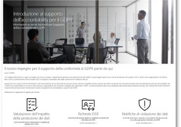 Prepararsi per una nuova era di normative sulla privacy con Microsoft Cloud