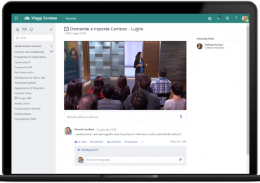 4 suggerimenti per coinvolgere i dipendenti con nuovi eventi live in Microsoft 365