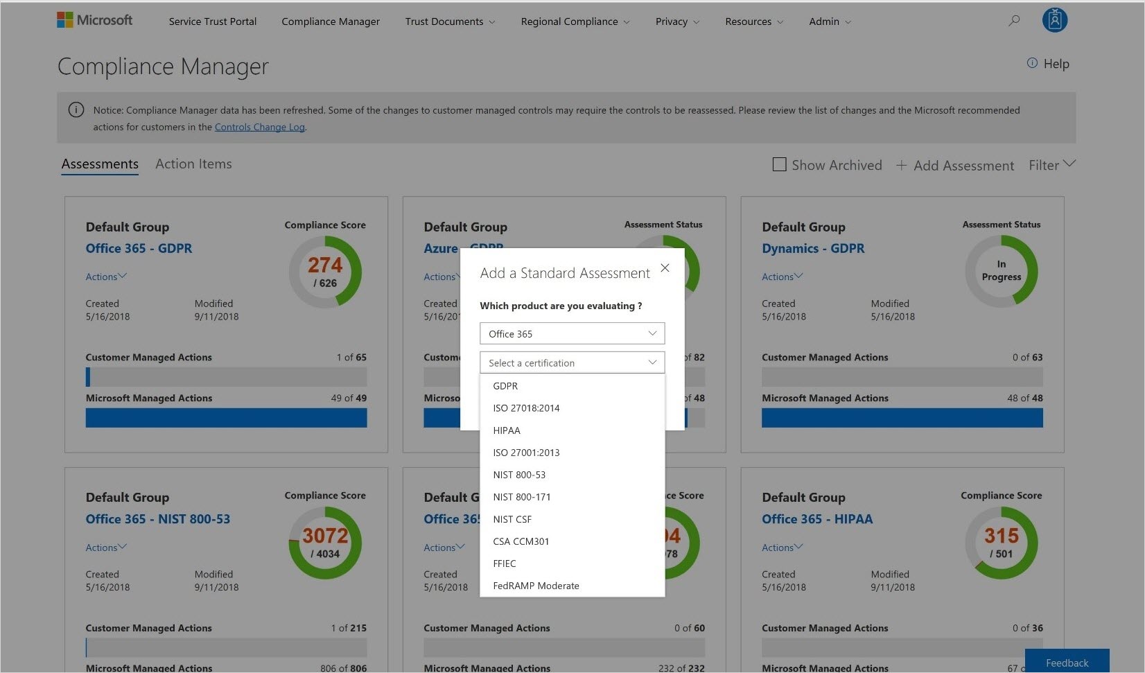 Usare Microsoft 365 per accelerare percorso di adeguamento alle normative di conformità moderne