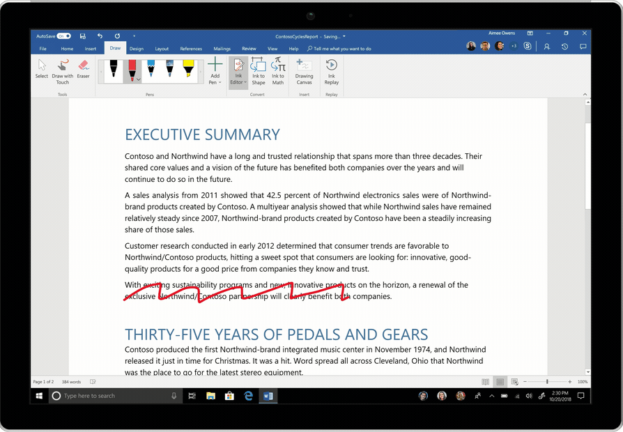 5 trucchi per Word in Office 365