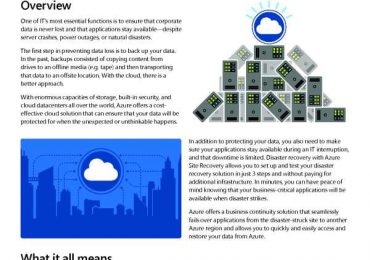 Backup and Disaster Recovery