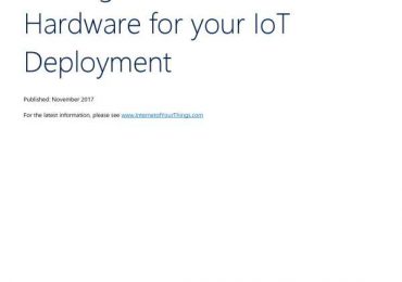 The Right Secure Hardware for your IoT Deployment