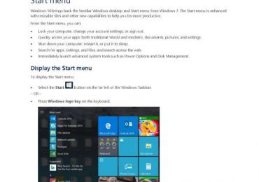 Exploring Windows 10