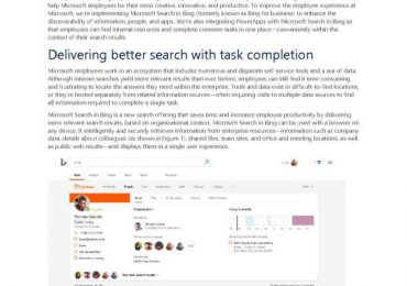 Increasing employee productivity with Microsoft Search in Bing and PowerApps