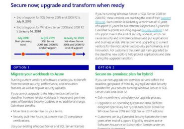 Extended Security Updates after end of support for Windows Server 2008 and SQL Server 2008 and 2008 R2