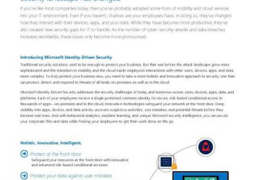 Microsoft identity-driven security