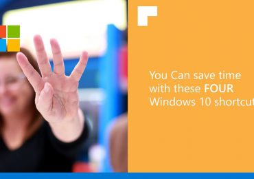 Use these 4 keyboard shortcuts in Windows 10!