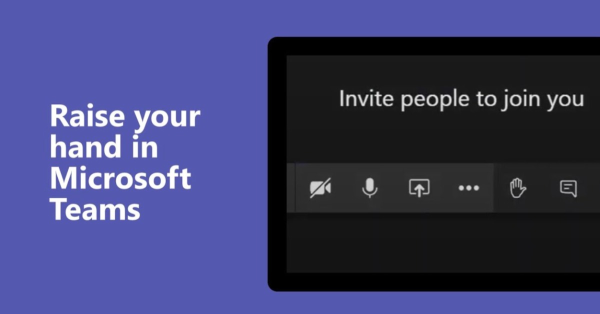 How to raise your hand in Microsoft Teams