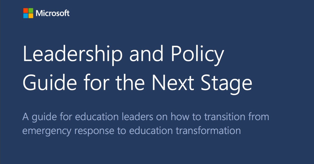 Leadership and policy guide for system leaders