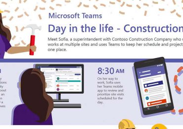 A Day in the Life of a Construction Pro with Microsoft Teams