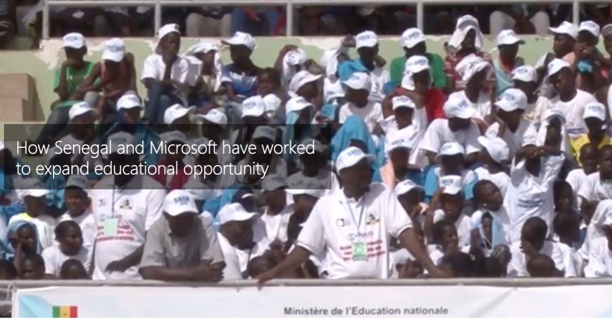 How Senegal and Microsoft have worked to expand educational opportunity