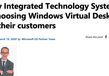 Why Integrated Technology Systems is choosing Windows Virtual Desktop for their customers