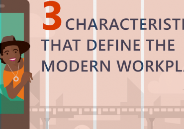 3 characteristics that define the modern workplace