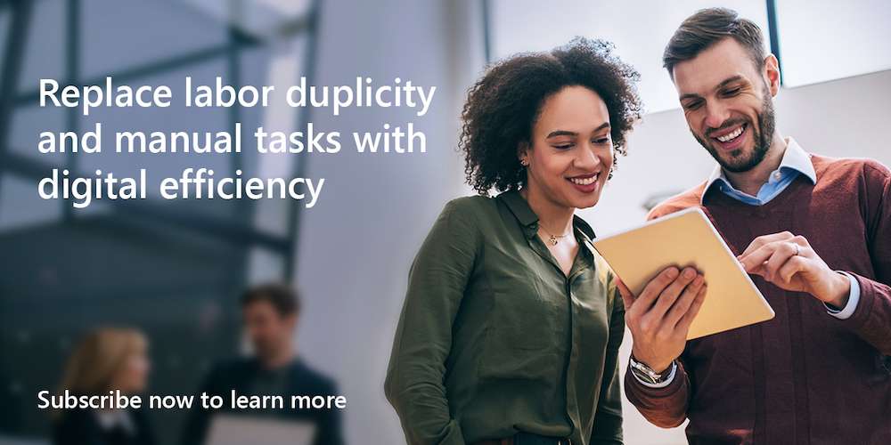 Replace labor redundancy and manual tasks with digital efficiency. Subscribe now to learn more.