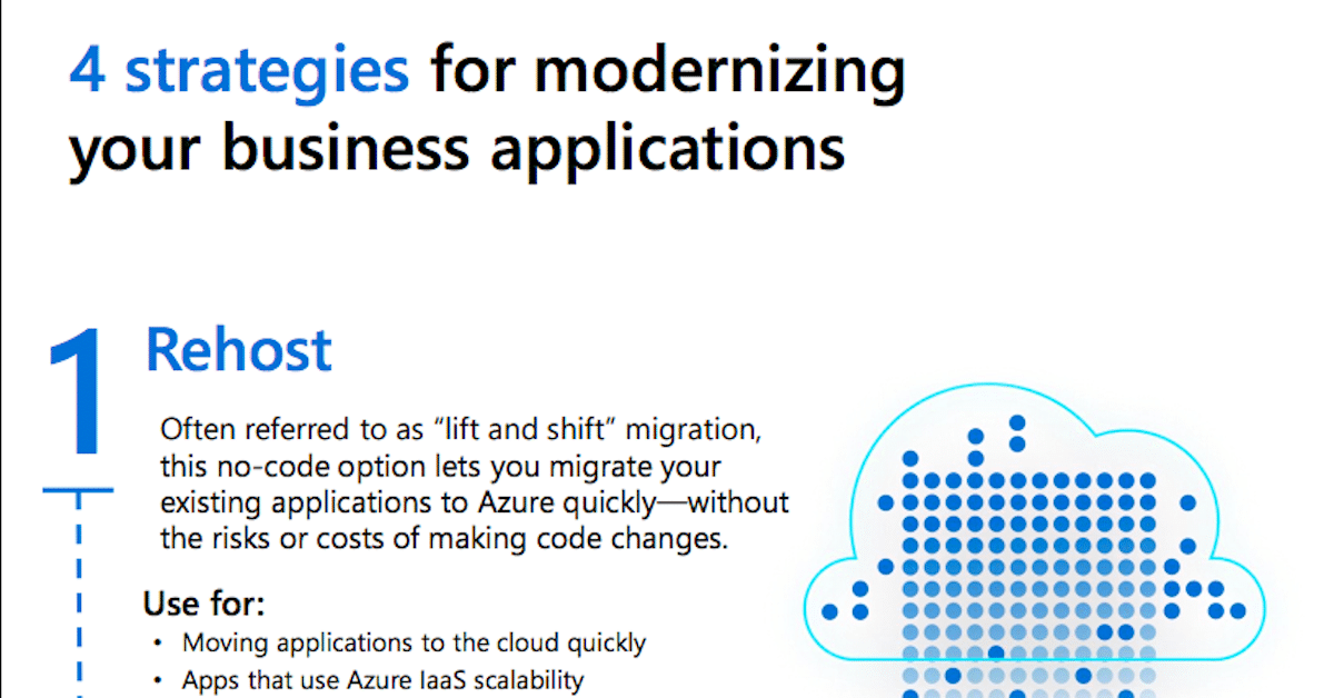 Migration strategies