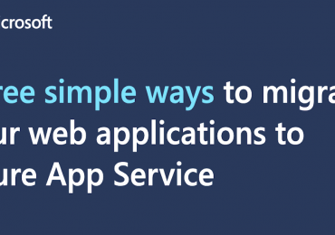 Three simple ways to migrate your web applications to Azure App Service