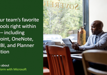 Use your team’s favorite O365 tools right within Teams