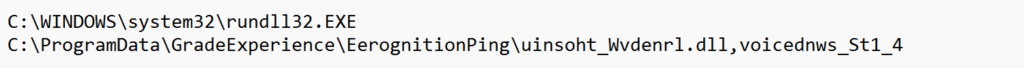  This screenshot shows the .NET DLL execution where the folder names are generated from combining two words from the dictionary.