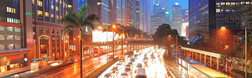 Traffic on a highway