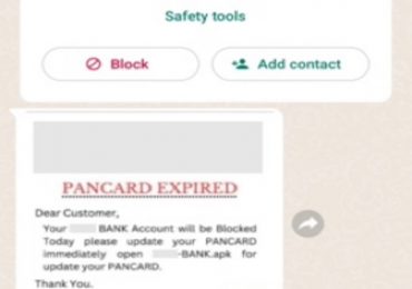 Social engineering attacks lure Indian users to install Android banking trojans