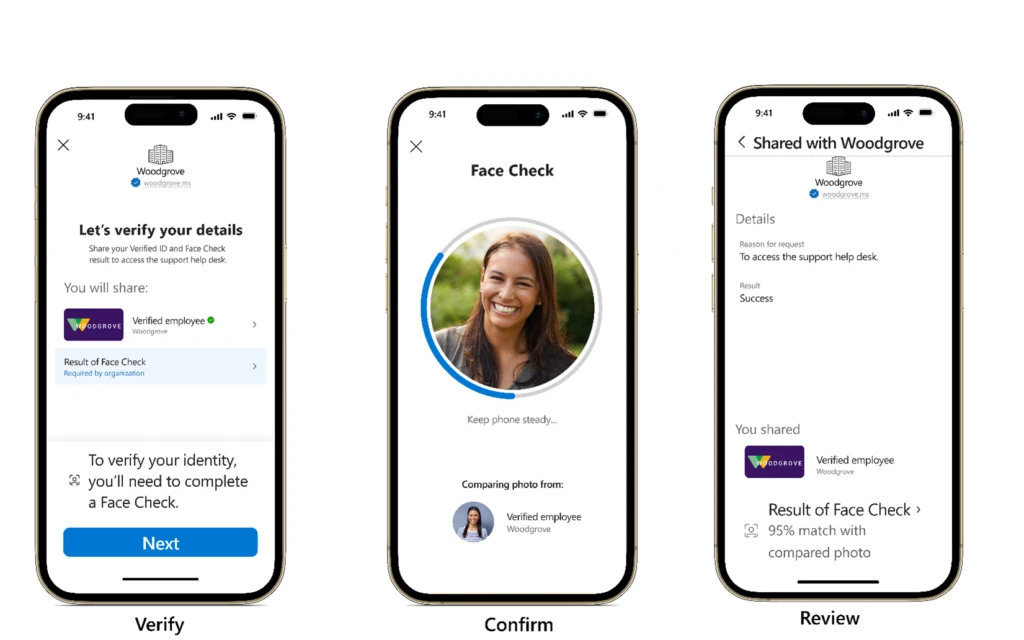 Microsoft Entra Verified ID introduces Face Check in preview