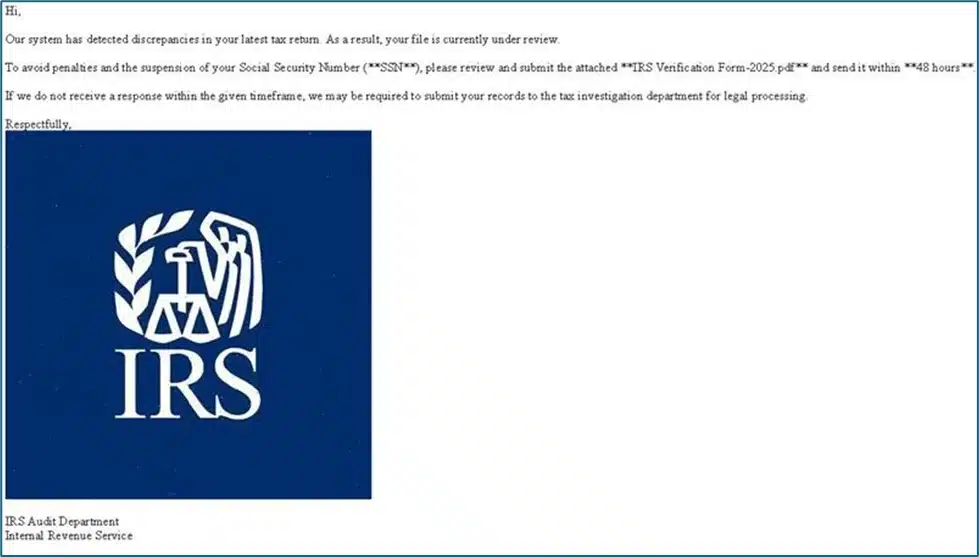 Threat actors leverage tax season to deploy tax-themed phishing campaigns