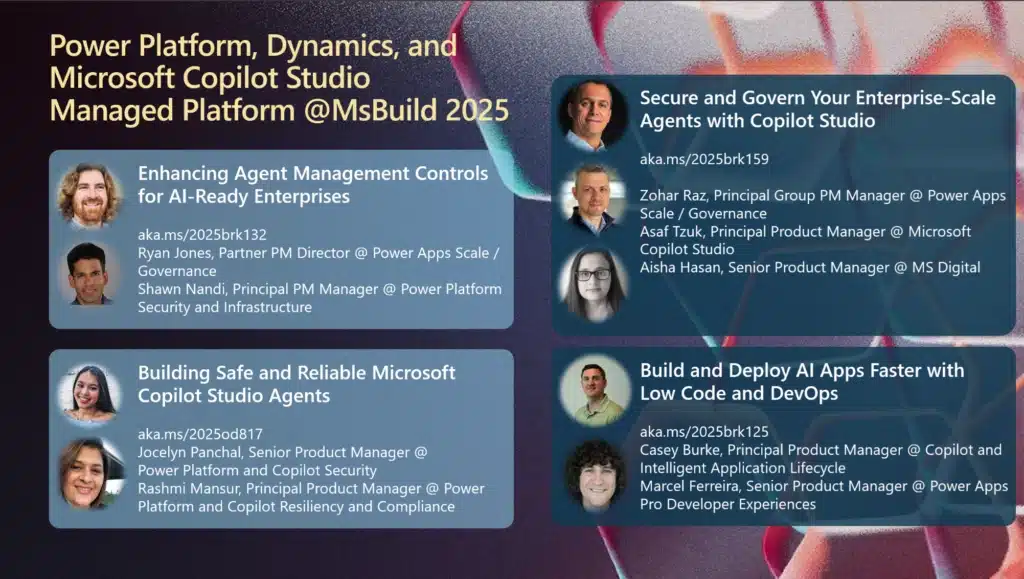 Microsoft Build 2025: Copilot + Agent Governance, Security, and Management