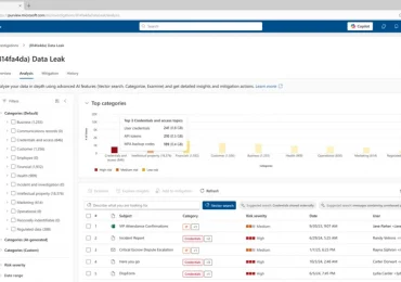 Data Breach Reporting for regulatory requirements with Microsoft Data Security Investigations​​