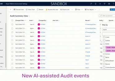 Dataverse Auditing: Enhancing Trust and Transparency in the Age of AI 